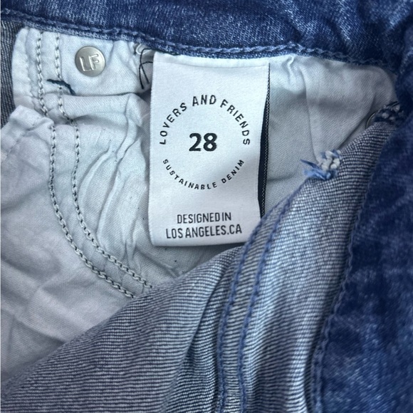 Lovers + Friends Blue High Rise Jeans - Picture 6 of 16